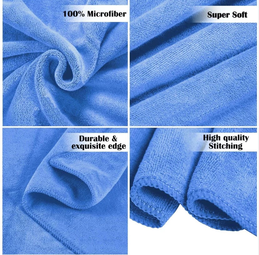 Dryze Haartuch – Mikrofaser – Frottee – Sky Blue – Handtuch