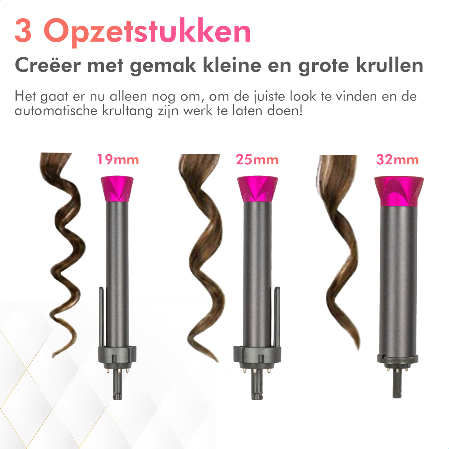 Automatische krultang van Dryze