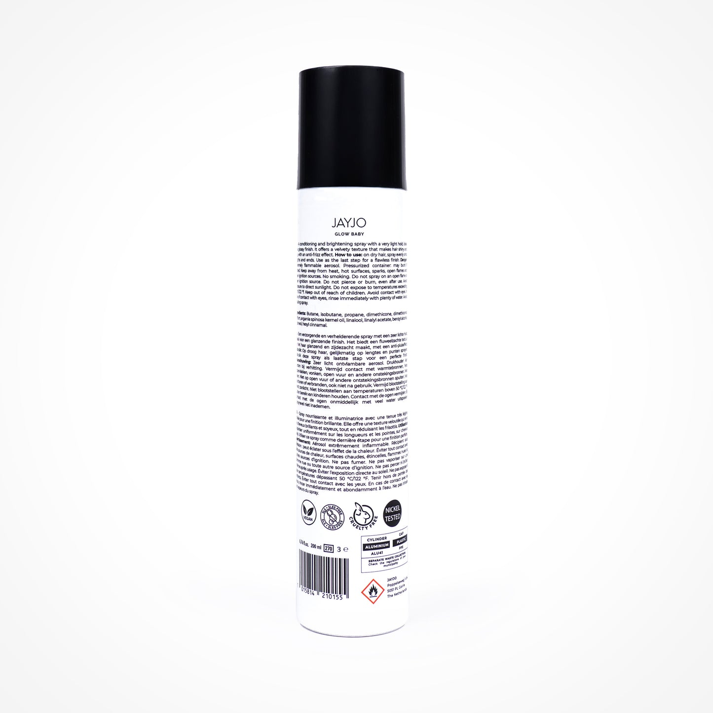 JAYJO Glow Baby Argan Oil Shine Spray 200ml