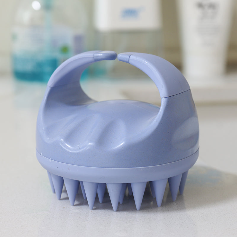Dryze Kopfhaut-Massager aus Weizenstroh – Blau