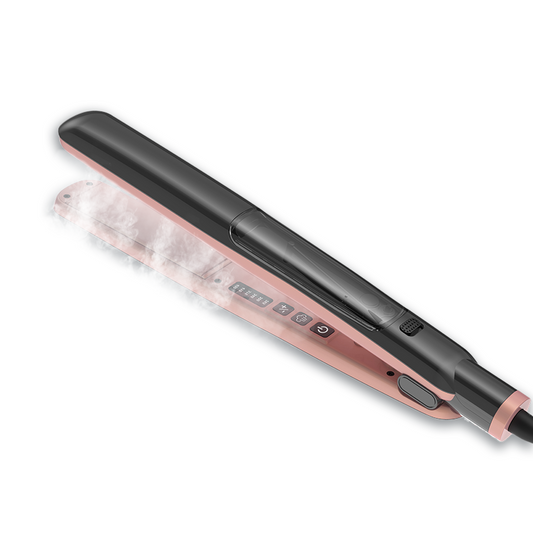 Dryze Dampfglätter – Steampod – Dampf-Haarglätter – Rosegold/Schwarz-Edition