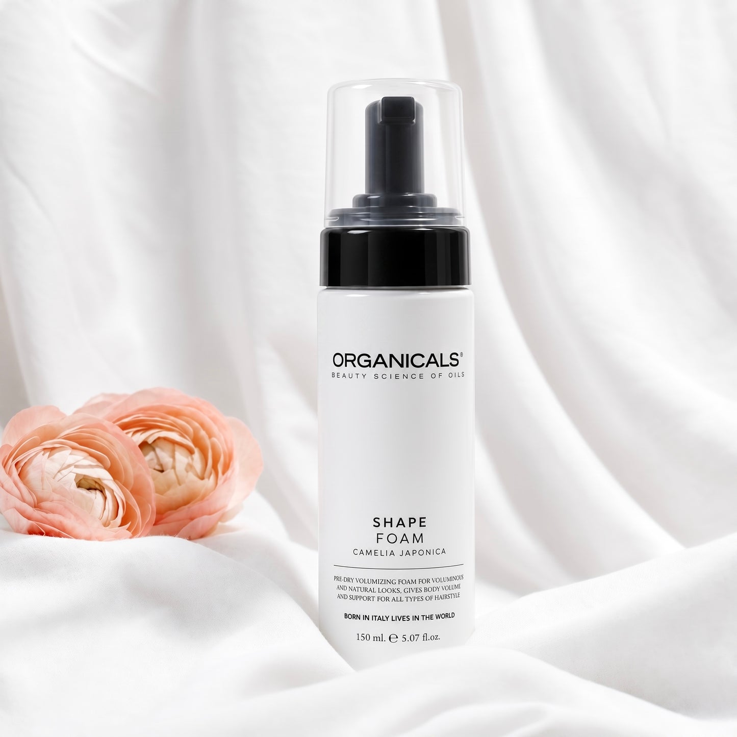 Organicals Shape Foam Camelia Japonica 150ml
